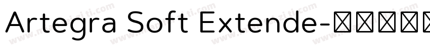 Artegra Soft Extende字体转换